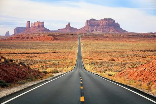 Scénicka jazda po Monument Valley